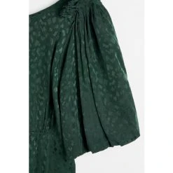 Oliver Bonas Green Jacquard Midi Dress -Oliver Bonas Shop unnamed file 2368