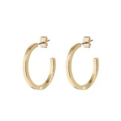 Oliver Bonas Elm Large Gold Plated Hoop Earrings -Oliver Bonas Shop unnamed file 296