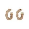 Oliver Bonas Natural Naia Brown Plait Hoop Earrings -Oliver Bonas Shop unnamed file 323