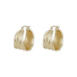 Oliver Bonas Muriel Curve Chunky Gold Plated Hoop Earrings -Oliver Bonas Shop unnamed file 342
