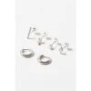 Oliver Bonas Rebel Mixed Stud & Hoop Sterling Silver Pack -Oliver Bonas Shop unnamed file 41