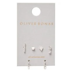 Oliver Bonas Rebel Mixed Stud & Hoop Sterling Silver Pack -Oliver Bonas Shop unnamed file 43