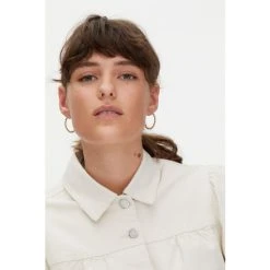 Oliver Bonas Gold Ilaria Dot Detail Gold Plated Hoop Earrings Large -Oliver Bonas Shop unnamed file 440