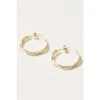 Oliver Bonas Gold Coloured Arley Plated Hoop Earrings -Oliver Bonas Shop unnamed file 45