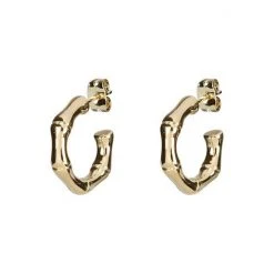 Oliver Bonas Womens Gold Plated Brass Mila Chunky Bamboo Hoop Earrings -Oliver Bonas Shop unnamed file 456
