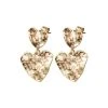 Oliver Bonas Gold Plated Zada Hammered Heart Double Drop Earrings -Oliver Bonas Shop unnamed file 465