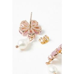 Oliver Bonas Natural Ariana Flower And Pearl Drop Stud Earrings -Oliver Bonas Shop unnamed file 496