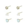 Oliver Bonas Blue Ula Flower Pearl And Heart Gold Plated Stud Earrings Pack Of Three -Oliver Bonas Shop unnamed file 510
