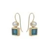 Oliver Bonas Blue Malva Pearl & Stone Drop Earrings -Oliver Bonas Shop unnamed file 54