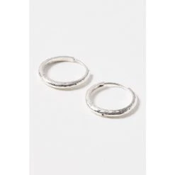 Oliver Bonas Sami Textured Large Silver Hoop Earrings -Oliver Bonas Shop unnamed file 540