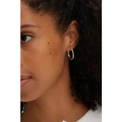 Oliver Bonas Sami Textured Large Silver Hoop Earrings -Oliver Bonas Shop unnamed file 543