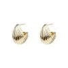 Oliver Bonas Montane Fortune Cookie Gold Plated Engraved Hoop Earrings -Oliver Bonas Shop unnamed file 577