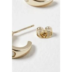Oliver Bonas Oriana Mother Of Pearl Inlay White Hoop Earrings -Oliver Bonas Shop unnamed file 631