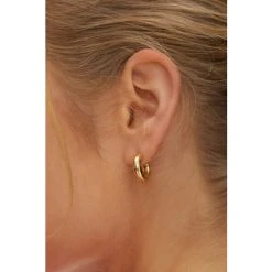 Oliver Bonas Gold Coloured Earrings Two Pack -Oliver Bonas Shop unnamed file 69