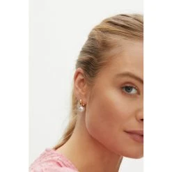 Oliver Bonas Gold Coloured Earrings Two Pack -Oliver Bonas Shop unnamed file 70