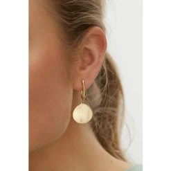 Oliver Bonas Gold Toned Nara Drop Earrings -Oliver Bonas Shop unnamed file 703