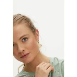 Oliver Bonas Gold Toned Nara Drop Earrings -Oliver Bonas Shop unnamed file 704