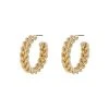 Oliver Bonas Gold Marina Twist Hoop Earrings -Oliver Bonas Shop unnamed file 72