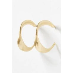 Oliver Bonas Gold Tone Maria Hoop Earrings -Oliver Bonas Shop unnamed file 728