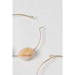 Oliver Bonas Keiko Multi Stones On Wire Hoop Earrings -Oliver Bonas Shop unnamed file 743
