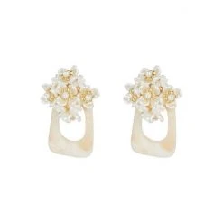 Oliver Bonas Natural Odette Stud Earrings -Oliver Bonas Shop unnamed file 768