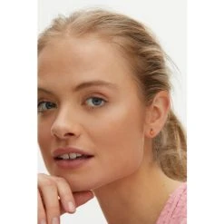 Oliver Bonas Orange Stone Stud Earrings -Oliver Bonas Shop unnamed file 787