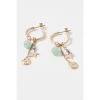 Oliver Bonas Natural Mini Hoop Earrings -Oliver Bonas Shop unnamed file 798