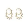 Oliver Bonas Lulu White Bobble Shell Stud Earrings -Oliver Bonas Shop unnamed file 805