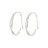 Oliver Bonas Lakita Oval Twist Sterling Silver Hoop Earrings -Oliver Bonas Shop unnamed file 819