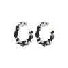 Oliver Bonas Black Eden Wavy Monochrome Resin Hoop Earrings -Oliver Bonas Shop unnamed file 831