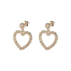 Oliver Bonas Senna Gold Coloured Twist Detail Heart Drop Earrings -Oliver Bonas Shop unnamed file 9