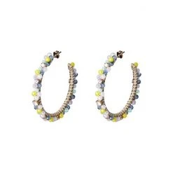 Oliver Bonas Natural Malie Beaded Hoop Earrings -Oliver Bonas Shop unnamed file 937