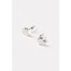 Oliver Bonas Silver Coloured Luminita Mother Of Pearl Inlay Heart Stud Earrings -Oliver Bonas Shop unnamed file 962