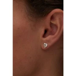 Oliver Bonas Silver Coloured Luminita Mother Of Pearl Inlay Heart Stud Earrings -Oliver Bonas Shop unnamed file 966