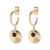 Oliver Bonas Kymani Engraved Black Disc And Stone Inlay Gold Plated Drop Earrings -Oliver Bonas Shop unnamed file 968