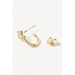 Oliver Bonas Ambrose Embellished Star Hoop Earrings -Oliver Bonas Shop unnamed file 979